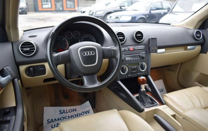 Audi A3 cena 22500 przebieg: 270482, rok produkcji 2004 z Szamocin małe 596